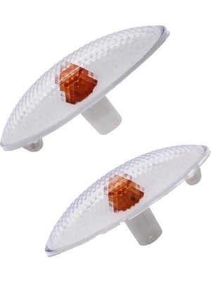 Noble1 Araba Gösterge Işığı Yan Işaretleyici Konut Sinyal Lambası Kapağı 81740-0D011 81730-0D011 Yaris 1999-2006 Için (Yurt Dışından)