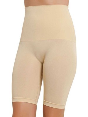 NBB Ten Rengi Seamless Şortlu Karın Korse