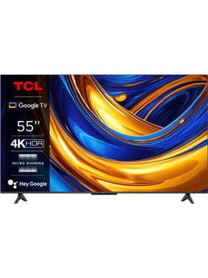 TCL 55P655GTV 55'' 139 Ekran Uydu Alıcılı Smart 4K UHD Google TV