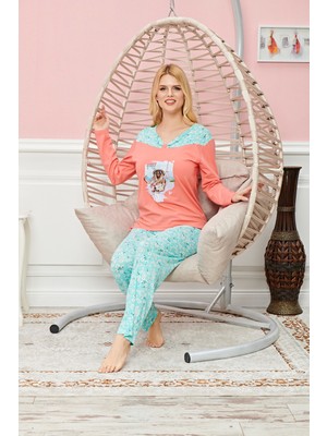 Nnstartshopping  Bayan Uzun Kollu Pijama Takımı Model No 7620