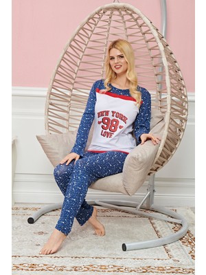 Nnstartshopping  Bayan Uzun Kollu Pijama Takımı Model No 7569
