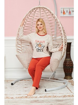Nnstartshopping  Bayan Uzun Kollu Pijama Takımı Model No 7591