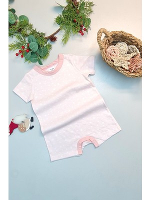 Nnstartshopping  Bebek Yazlık Kısa Kol Şort Tek Parça Çıtçıtlı Tulum Zıbın Hediyelik