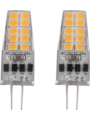 Noble1 10PCS G4 LED Ampul AC/DC12V-24V 3W Işık 20LED 360 Işın Açısı 2835SMD 30W Halojen Lambayı Değiştirin, Sıcak Beyaz (Yurt Dışından)
