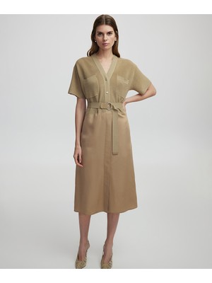 İpekyol Triko Mix Elbise IS1250002205003