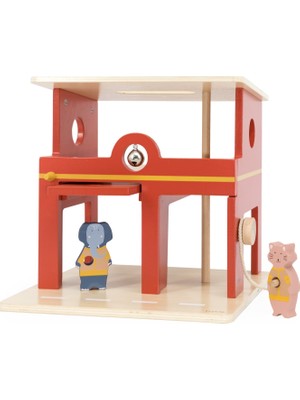 Trıxıe - Wooden Anımal Fıre Statıon