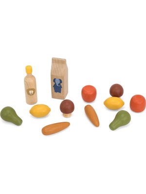 Trıxıe - Wooden Grocerıes Set