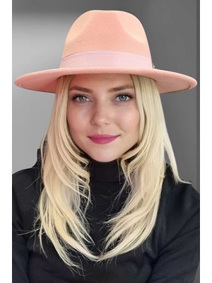 Uniquetrenders Kadın Panama Kaşe Fötr Şapka