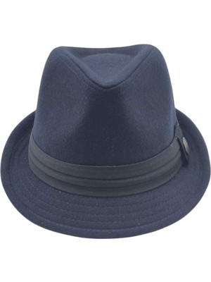Uniquetrenders Kadın Lüks Trilby Kaşe Fötr Şapka