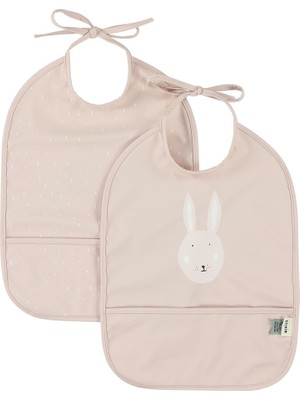 Trıxıe - Waterproof Bıb-2 (Pack)-Mrs. Rabbıt