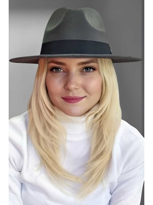 Uniquetrenders Kadın Panama Kaşe Fötr Şapka