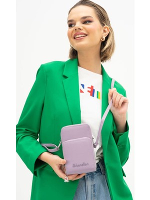 Kadın Bnt Telefon Çantası - Lila