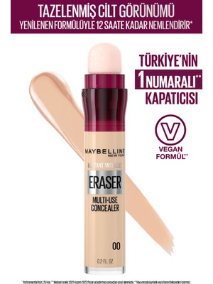 Maybelline New York Instant Anti Age Eraser Kapatıcı - 00 Ivory