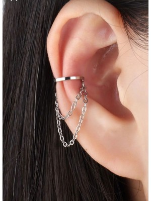 Takıconcept Ear Cuff Deliksiz Küpe, Deliksiz Kıkırdak Küpe, Fake Küpe
