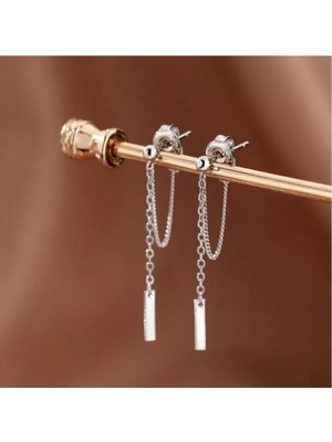 Takıconcept Sallantılı Zincir Küpe, Kadın Küpe