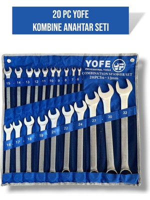 Ekinler El Aletleri 22 Parça Kombine Yarım Yıldız Anahtar Takımı Seti