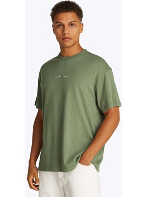 Tommy Hilfiger Tjm Rlx Lınear Logo Tee Ext