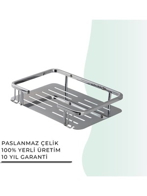 Igk Yapı - Clk Banyo Lidya Tekli Şampuanlık 15X22CM (MS10-041)