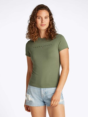 Tommy Hilfiger Tjw Slım Tonal Lınear Tee Ext