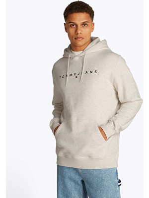 Tommy Hilfiger Tjm Reg Lınear Logo Hoodıe Ext