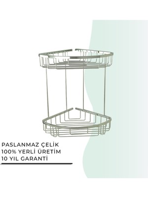 Çelik Banyo Igk Yapı - Zerrin İkili Süngerlik 19X19 cm (25-166)