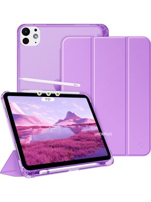 MobaxAksesuar iPad Pro 11 1/2/3/4. Nesil Kılıf Pu Deri Smart Standlı Case 2018-2022 Flip