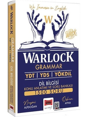 Yargı Yayınevi   Ydt Yds Yökdil Warlock Grammar Dil Bilgisi Konu Anlatımı Ve Soru Bankası 1500 Soru