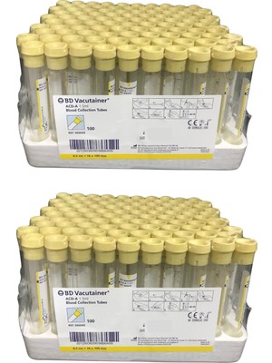 Bd - Acda Tüpü Cam 8.5ml - 200 Adet