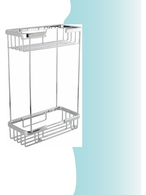 Çelik Banyo Igk Yapı - Çelik Banyo Karaca İkili Süngerlik (10X20  cm)(KR10-010)