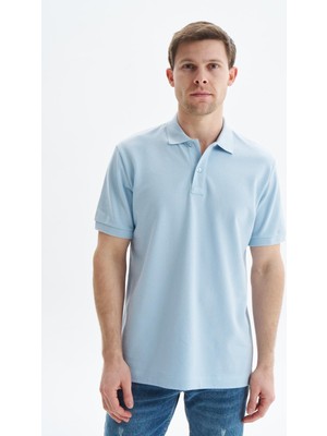 Ar-ma Erkek Polo Yaka Tişört Baskisiz Basic Regular Fit Çift Toplama Penye Pike Y29374354502