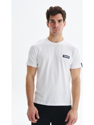Ar-ma Erkek Bisiklet Yaka Tişört Yazi Baskili Regular Fit Penye Full Süprem Y29344472302