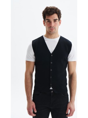 Ar-ma Erkek Yelek Basic Baskisiz Cepsiz Slim Fit K9KRO0853