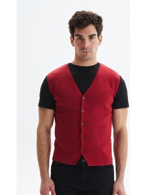 Ar-ma Erkek Yelek Basic Baskisiz Cepsiz Slim Fit K9KRO0853