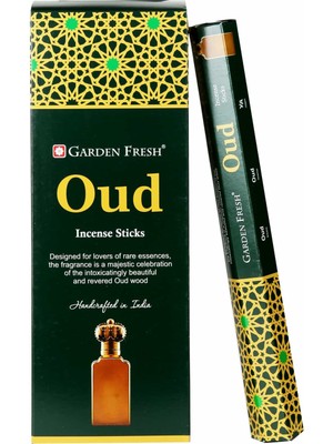 Garden Fresh Oud Kokulu Altıgen 20 Adet Çubuk Tütsü