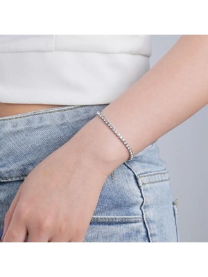 Takıconcept Su Yolu Taşlı Bileklik/halhal