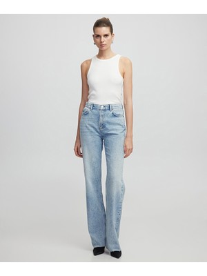 Hotfix Baskılı Jean Pantolon IS1250018008CC2