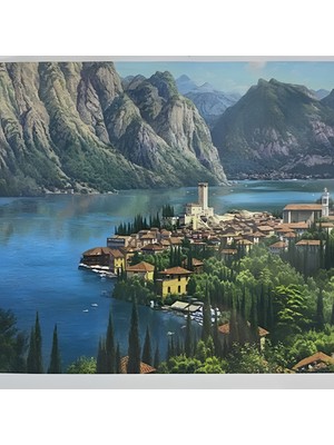 5d Yapışan Boncuk Goblen Mozaik Tablo Pano 40 x 50 cm 77415