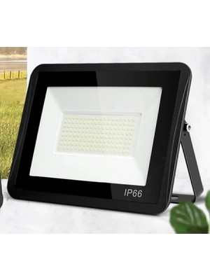 Parts 50 Watt - 220 Volt 6500K IP66 150* Işık Açısı Siyah Slim Kasa Beyaz LED Projektör Ürün Yerli Türk Malı