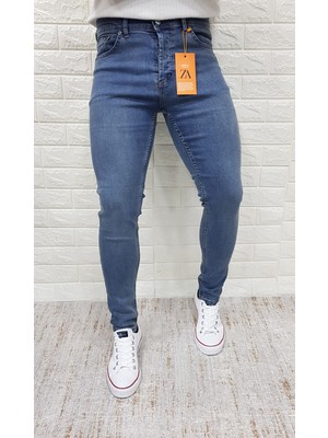 Ceza Denim Erkek Süper Skinny Fit Likralı Denim Pantolon (C-292)