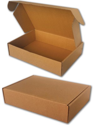 Packmai Karton Kutu 26X18X6 cm 25 Adet Orta Su Geçirmezlik ile Dayanıklı Tasarım
