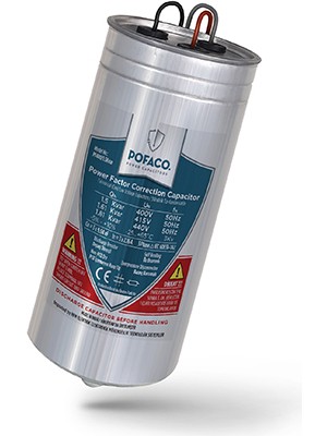 Pofaco 1,5 Kvar 400V Trifaze Silindir Kondansatör