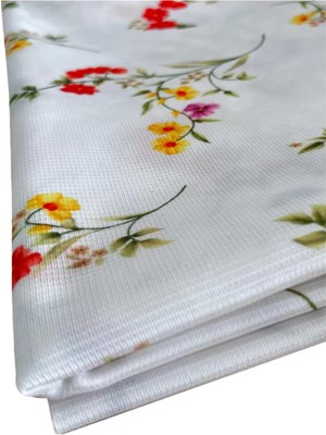 Loom & Laurel Baskılı Yıkanabilir Masa Örtüsü Mutfak Bahçe Piknik Masa Örtüsü (140 x 140, 140 x 200)