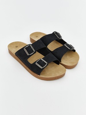 LC Waikiki Steps Çift Bantlı Erkek Terlik