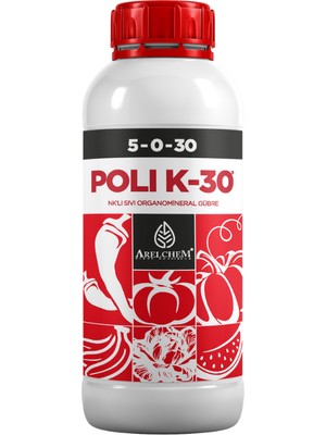 AREL CHEM PLANT NUTRİENTS Arel Chem Polı K-30 (Nk Ivı Organomineral Gübre) 1 Lt'lik Ambalaj