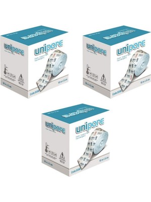 Unipore - Flaster Esnek 5cm x 10M - 3 Adet