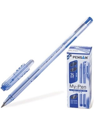 Pensan My-Pen Tükenmez Kalem Mavi - 10 Adet