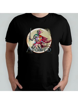 Pixxa Avowed %100 Pamuklu Bisiklet Yaka T-Shirt Model 1