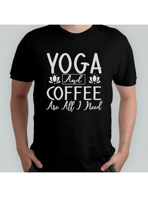 Pixxa Yoga - Yogi %100 Pamuklu Bisiklet Yaka T-Shirt Model 1
