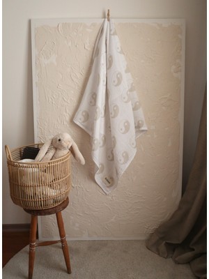 Liba Baby Müslin Denge Pamuk 2 Katlı 110  x  115 Cm Bebek Müslin Battaniye & Örtü