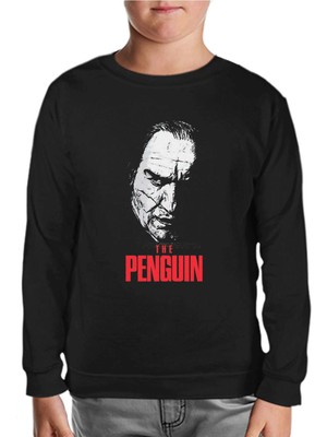 The Penguin Siyah Çocuk Sweatshirt